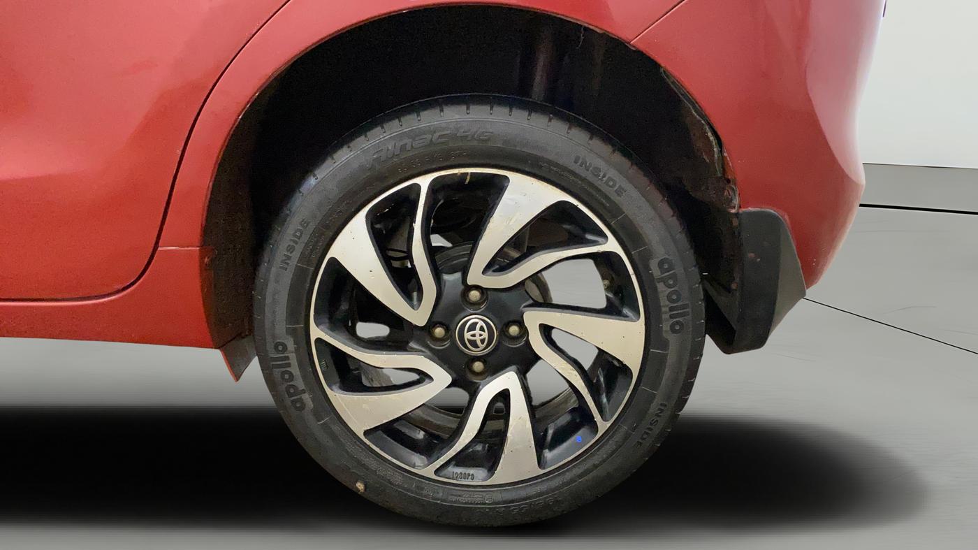 2021 Toyota Glanza G, Petrol, Manual, 62,649 km, Left Rear Wheel