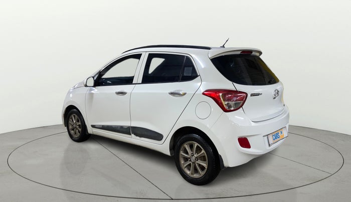 2016 Hyundai Grand i10 ASTA (O) AT 1.2 KAPPA VTVT, Petrol, Automatic, 43,523 km, Left Back Diagonal