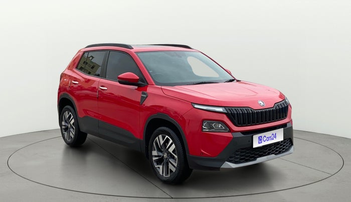 2025 Skoda KUSHAQ Prestige 1.0L TSI MT, Petrol, Manual, 6,264 km, Right Front Diagonal