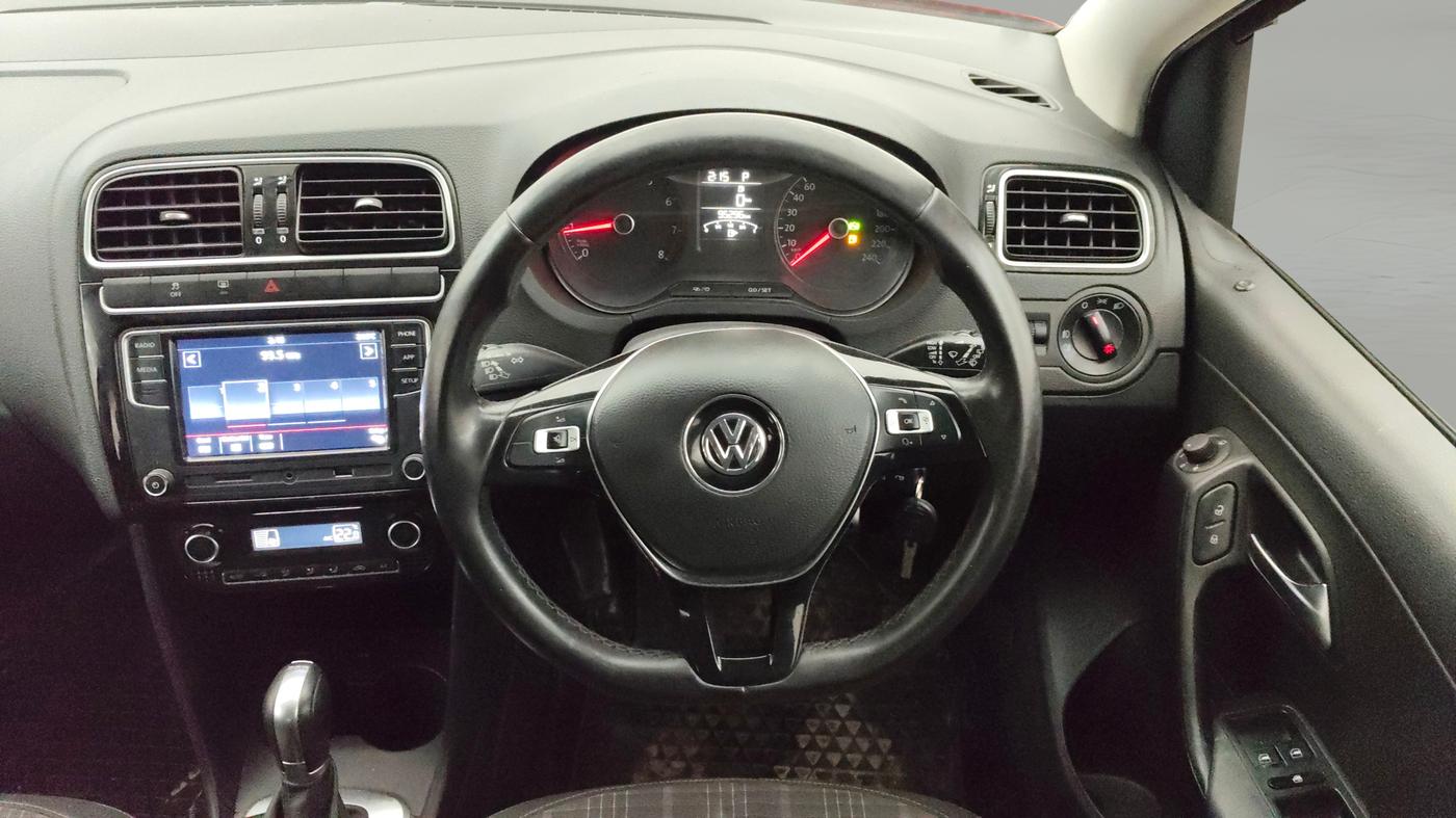 2019 Volkswagen Polo GT TSI AT, Petrol, Automatic, 95,295 km, Steering Wheel Close Up