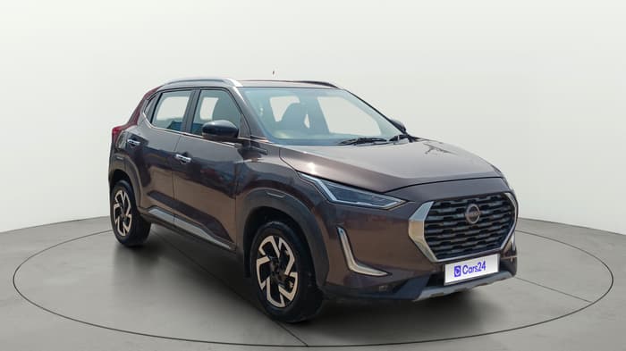 2021 Nissan MAGNITE XV PREMIUM TURBO (O) CVT, Petrol, Automatic, 59,561 km, Right Front Diagonal