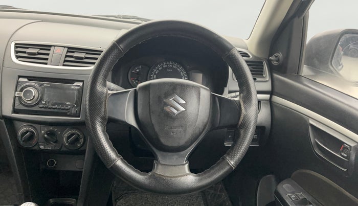 2017 Maruti Swift LXI (O), Petrol, Manual, 54,121 km, Steering Wheel Close Up