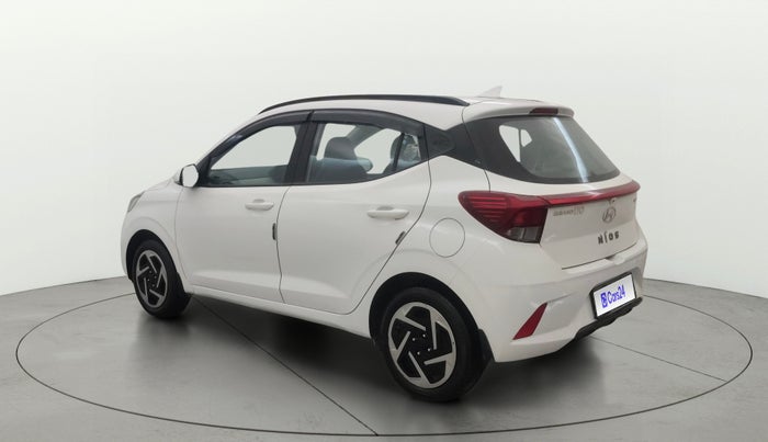 2024 Hyundai GRAND I10 NIOS SPORTZ AMT 1.2 KAPPA VTVT, Petrol, Automatic, 42,465 km, Left Back Diagonal