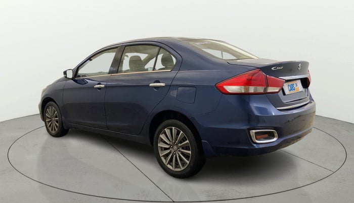 2019 Maruti Ciaz ALPHA  AT 1.5 SHVS PETROL, Petrol, Automatic, 57,146 km, Left Back Diagonal