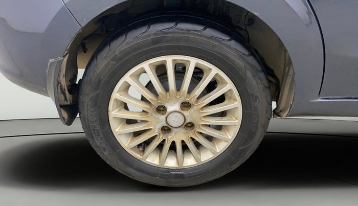 2014 Tata Zest XT PETROL, Petrol, Manual, 86,702 km, Right Rear Wheel