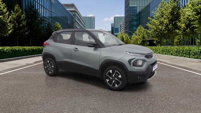 2025 Tata PUNCH Creative Plus (S) AMT, Petrol, Automatic, 6,664 km, Right Front Diagonal