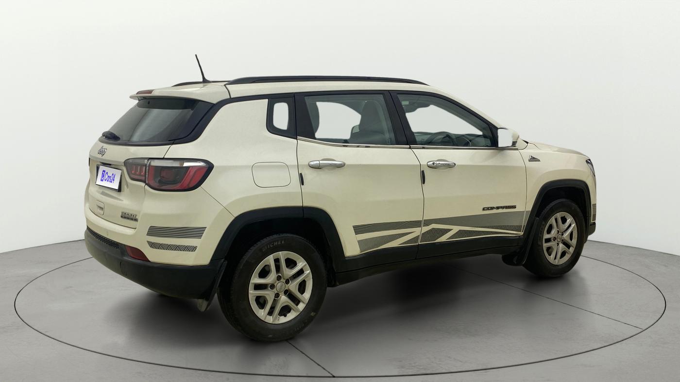 2019 Jeep Compass SPORT PLUS 1.4 PETROL, Petrol, Manual, 81,484 km, Right Back Diagonal