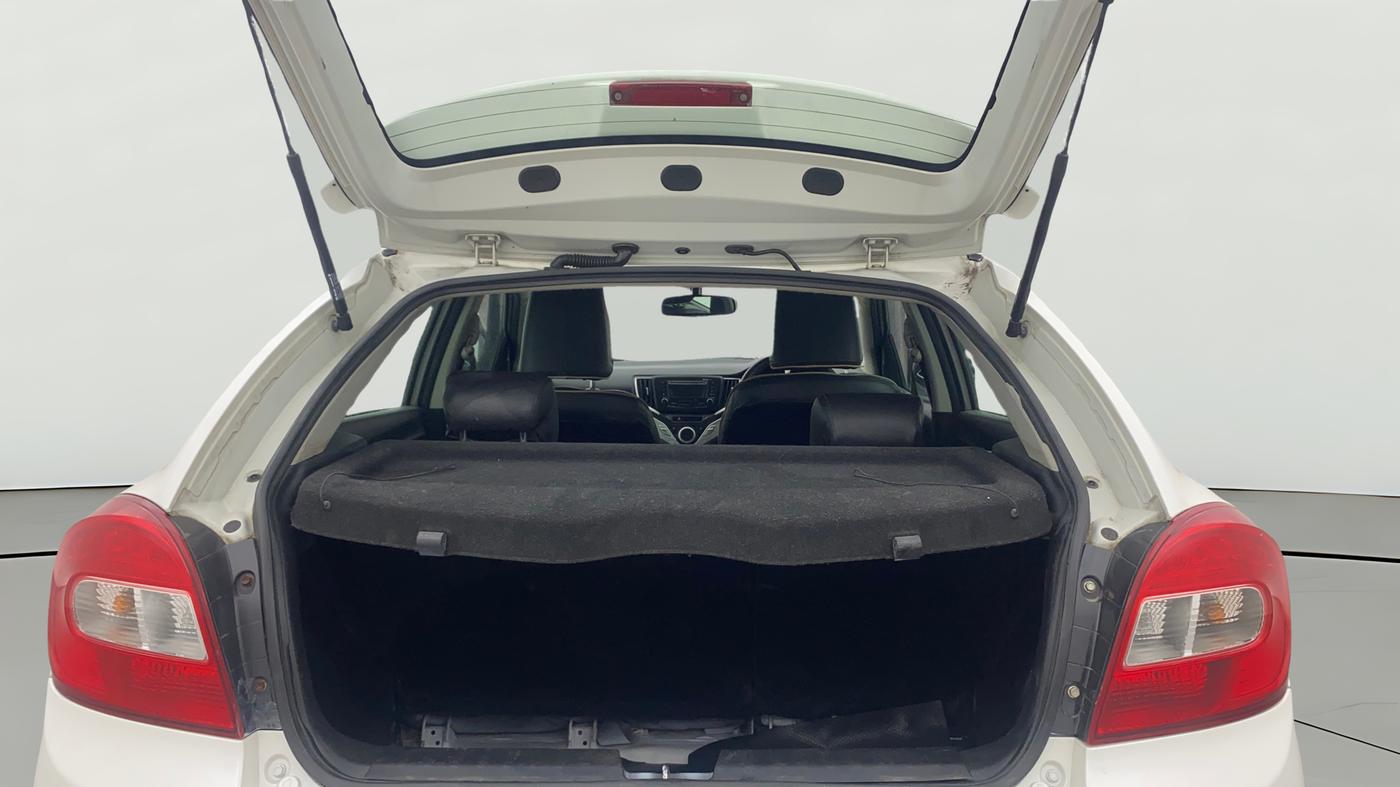 2017 Maruti Baleno ZETA CVT PETROL 1.2, Petrol, Automatic, 85,800 km, Boot Open Zoomed View