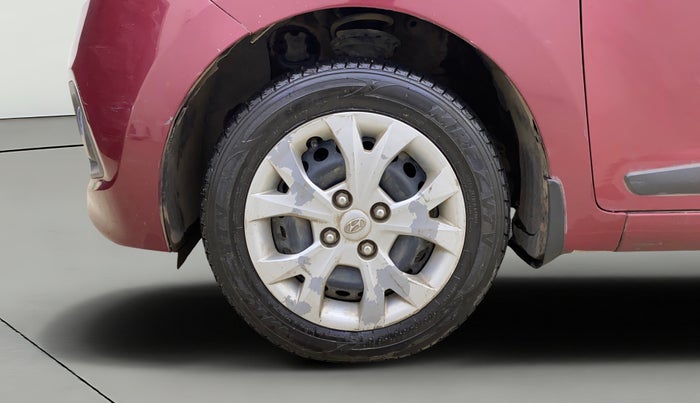 2015 Hyundai Grand i10 SPORTZ 1.2 KAPPA VTVT, Petrol, Manual, 52,135 km, Left Front Wheel