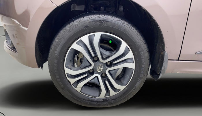 2019 Tata Tiago XZA PETROL, Petrol, Automatic, 35,681 km, Left Front Wheel