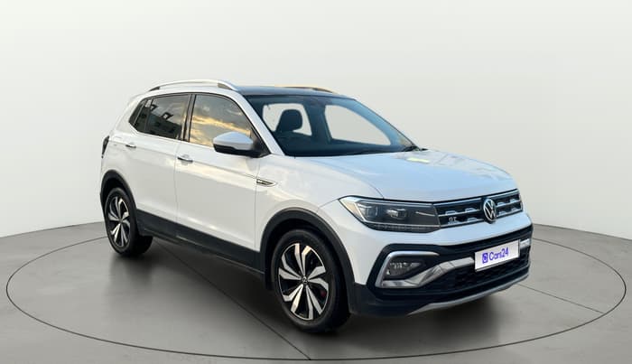 2021 Volkswagen TAIGUN GT PLUS 1.5 TSI DSG, Petrol, Automatic, 1,13,275 km, Right Front Diagonal