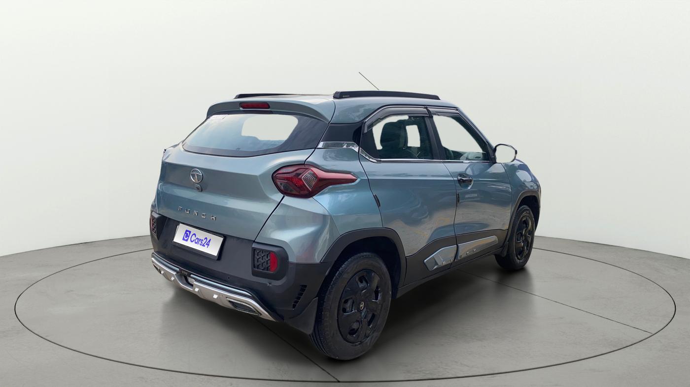 2023 Tata PUNCH ADVENTURE AMT, CNG, Automatic, 26,328 km, Right Back Diagonal