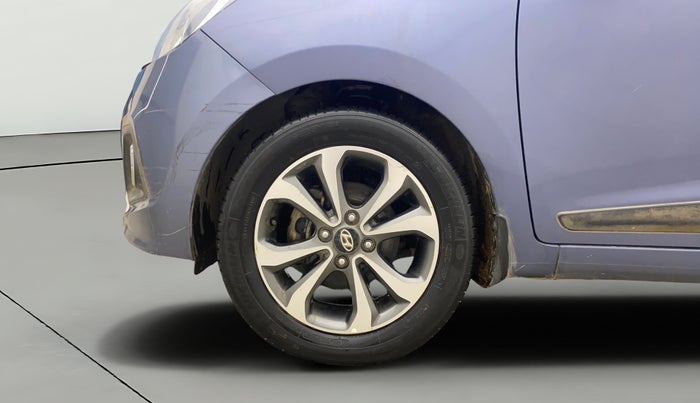 2014 Hyundai Xcent SX AT 1.2 (O), Petrol, Automatic, 66,135 km, Left Front Wheel