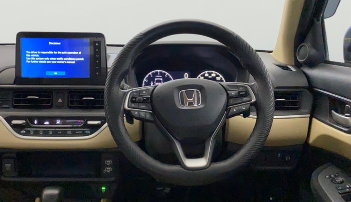 2025 Honda Amaze ZX 1.2 Petrol CVT, Petrol, Automatic, 6,162 km, Steering Wheel Close Up
