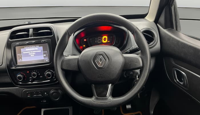 2018 Renault Kwid RXT 1.0 (O), Petrol, Manual, 36,831 km, Steering Wheel Close Up
