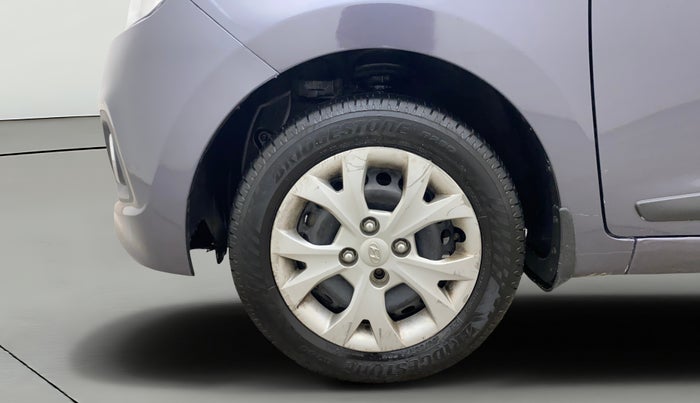 2014 Hyundai Grand i10 SPORTZ 1.2 KAPPA VTVT, Petrol, Manual, 48,193 km, Left Front Wheel