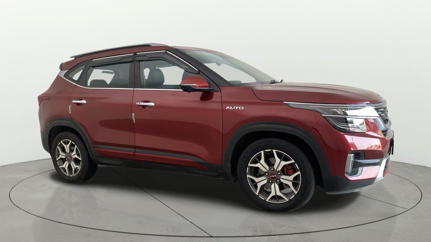 2022 KIA SELTOS GTX PLUS 1.5 DIESEL AT, Diesel, Automatic, 87,852 km, Right Front Diagonal