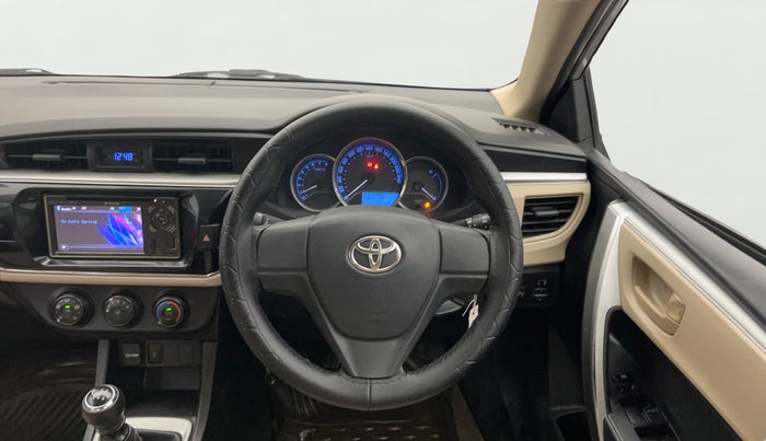 2014 Toyota Corolla Altis JS PETROL, Petrol, Manual, 1,06,047 km, Steering Wheel Close Up