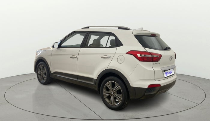 2017 Hyundai Creta SX PLUS AT 1.6 DIESEL, Diesel, Automatic, 1,27,708 km, Left Back Diagonal