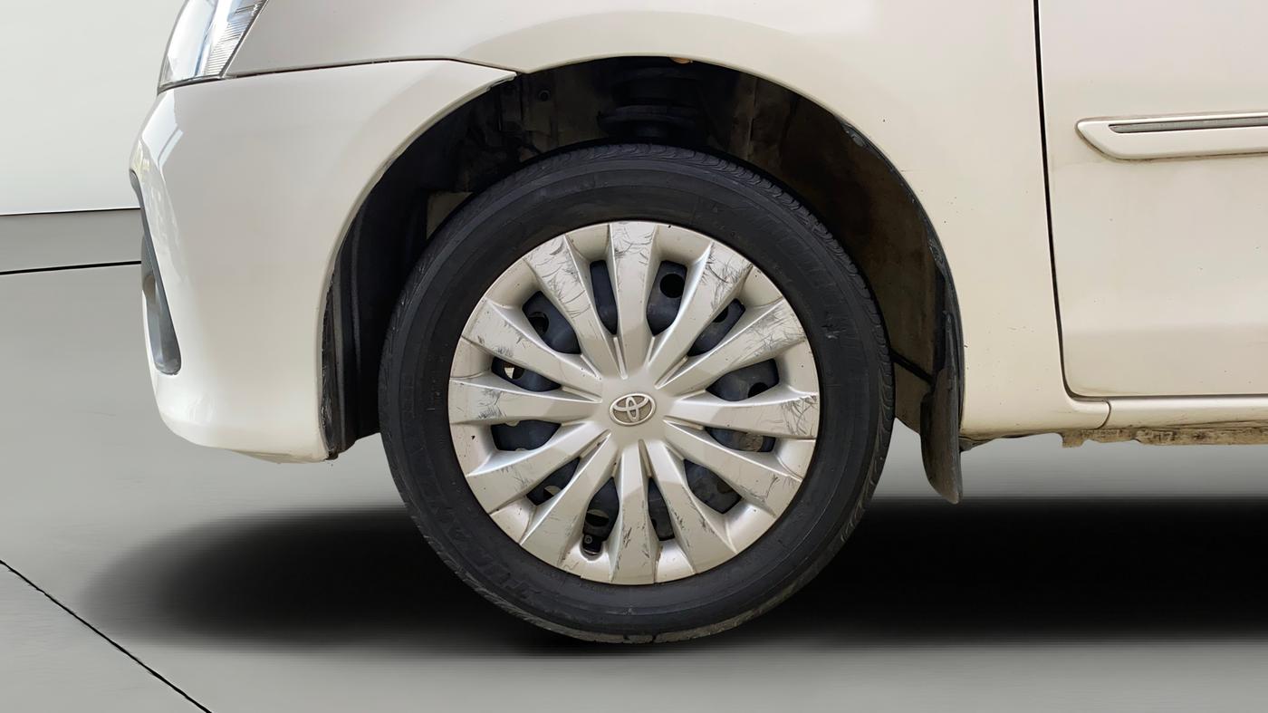 2018 Toyota Etios V PLATINUM, Petrol, Manual, 60,242 km, Left Front Wheel