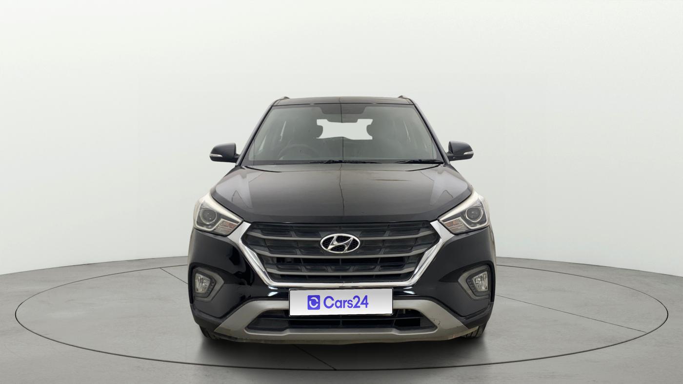 2018 Hyundai Creta SX AT 1.6 PETROL, Petrol, Automatic, 65,608 km, Front