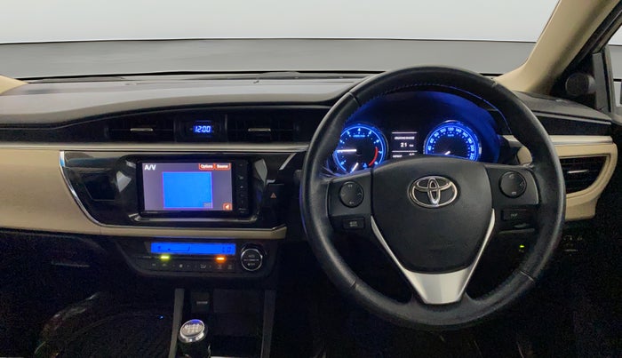 2015 Toyota Corolla Altis G PETROL, Petrol, Manual, 68,892 km, Steering Wheel Close Up