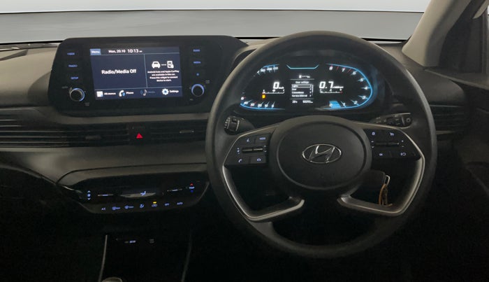 2022 Hyundai NEW I20 SPORTZ 1.2 MT, Petrol, Manual, 50,366 km, Steering Wheel Close Up