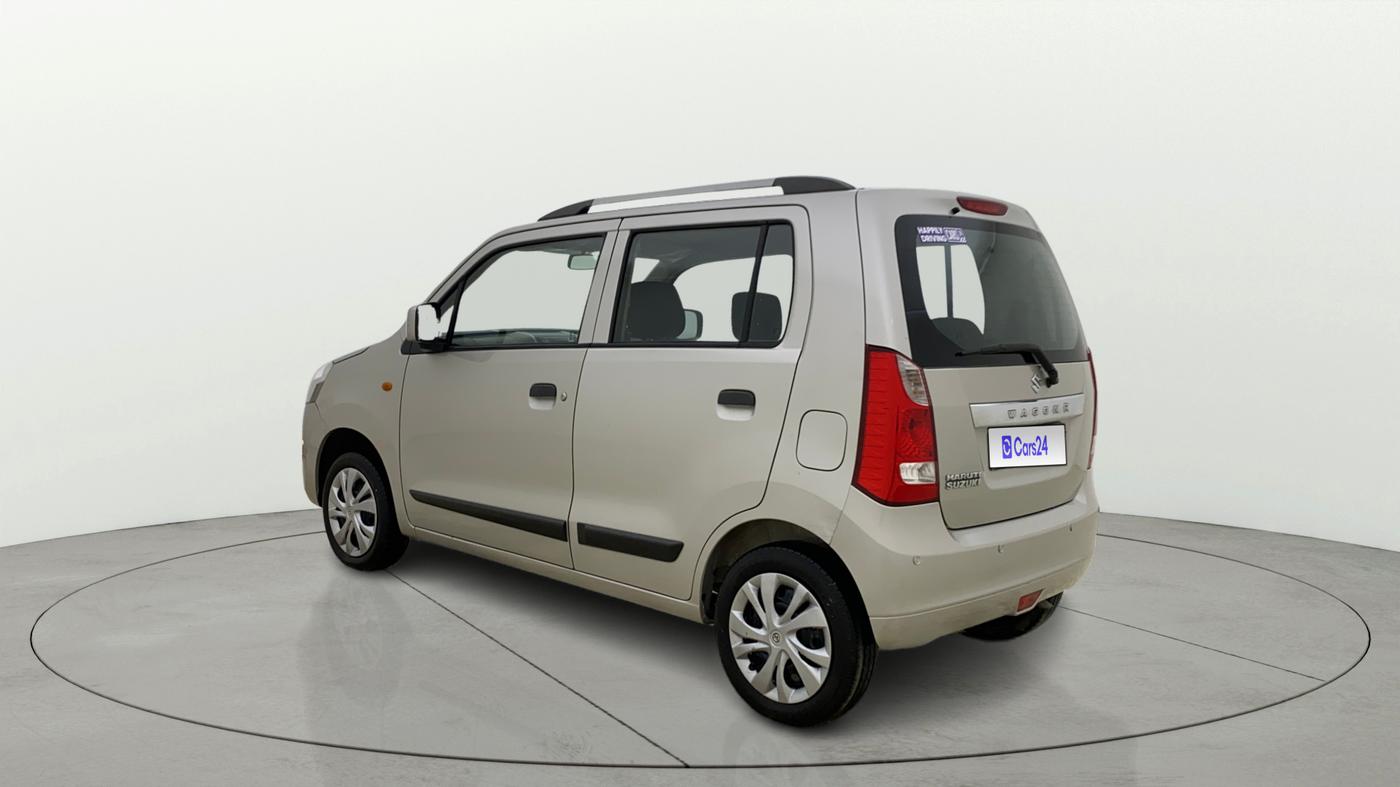 2015 Maruti Wagon R 1.0 VXI, CNG, Manual, 79,145 km, Left Back Diagonal