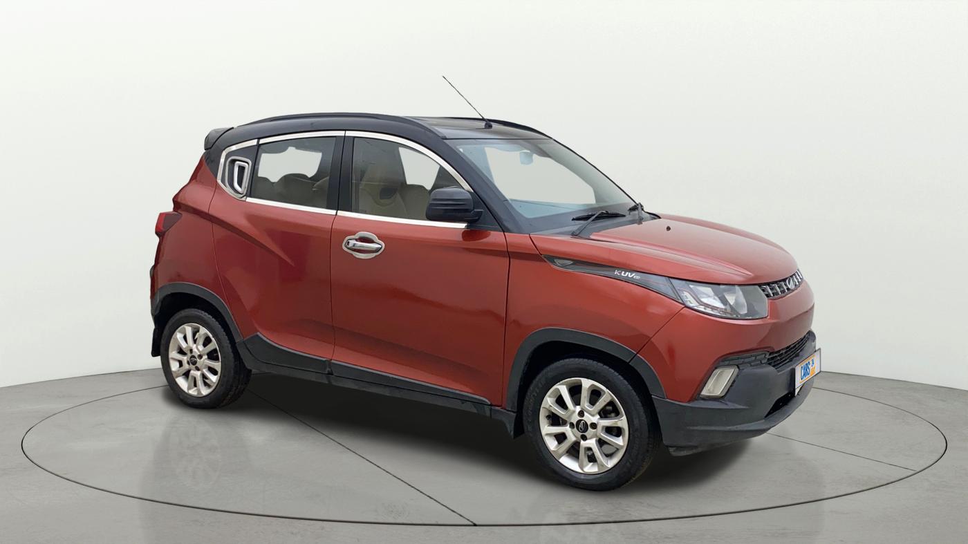 2017 Mahindra Kuv100 K8 D 6 STR, Diesel, Manual, 1,21,731 km, Right Front Diagonal