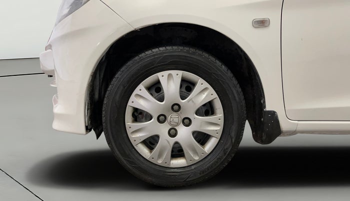 2015 Honda Amaze 1.2L I-VTEC S, Petrol, Manual, 1,22,963 km, Left Front Wheel