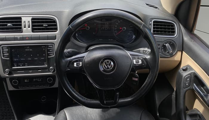 2017 Volkswagen Polo HIGHLINE1.2L, Petrol, Manual, 51,636 km, Steering Wheel Close Up