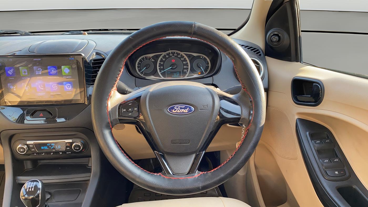 2018 Ford Figo Aspire Titanium 1.2 Ti-VCT Opt, Petrol, Manual, 33,865 km, Steering Wheel Close Up