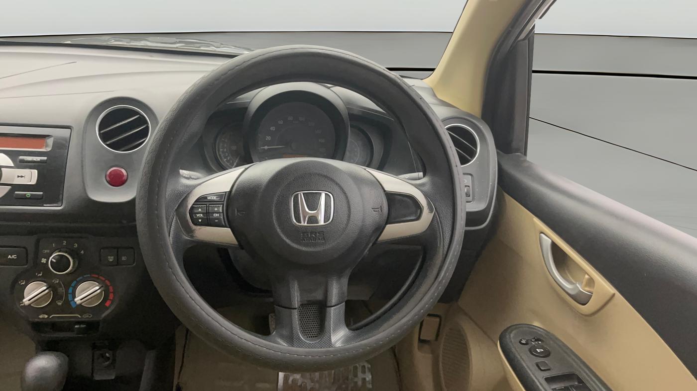 2015 Honda Amaze 1.2L I-VTEC VX AT, Petrol, Automatic, 69,941 km, Steering Wheel Close Up