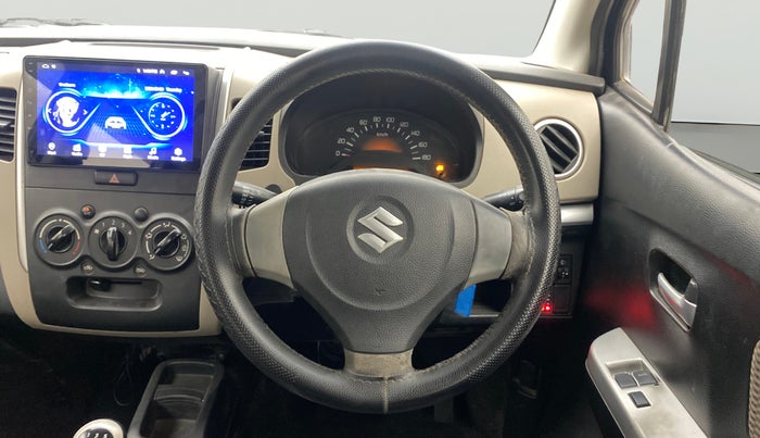 2013 Maruti Wagon R 1.0 LXI CNG, CNG, Manual, 85,769 km, Steering Wheel Close Up