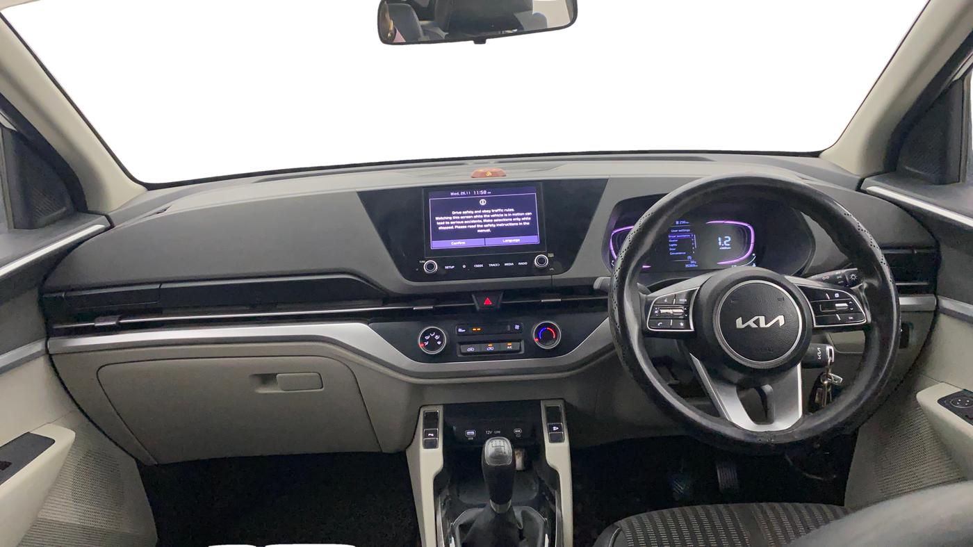 2023 KIA CARENS  PRESTIGE 1.5 TURBO PETROL IMT 7 STR , Petrol, Manual, 35,362 km, Dashboard