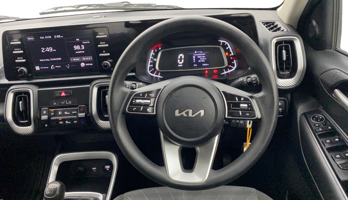 2022 KIA SONET HTK PLUS 1.2, Petrol, Manual, 19,306 km, Steering Wheel Close Up