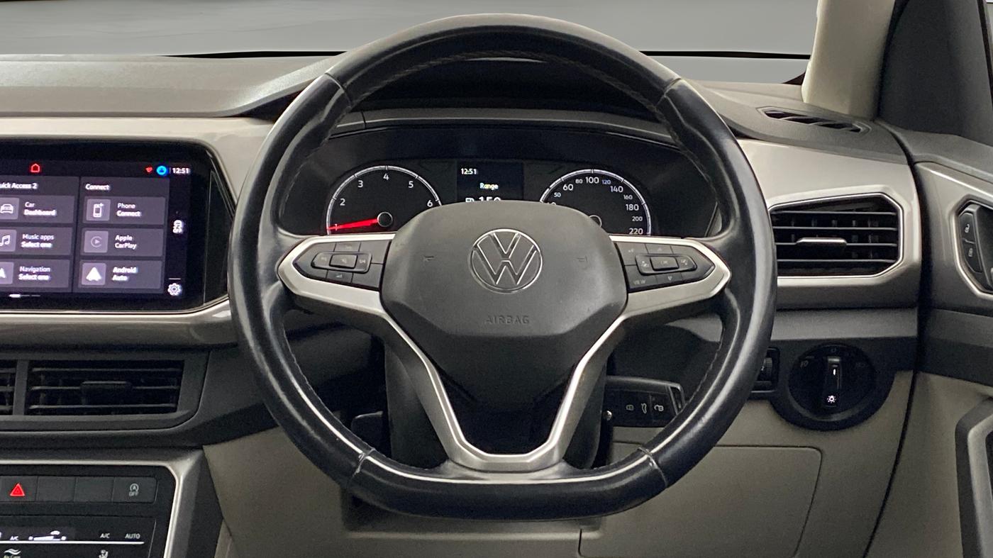 2022 Volkswagen TAIGUN GT 1.5 TSI MT, Petrol, Manual, 64,712 km, Steering Wheel Close Up