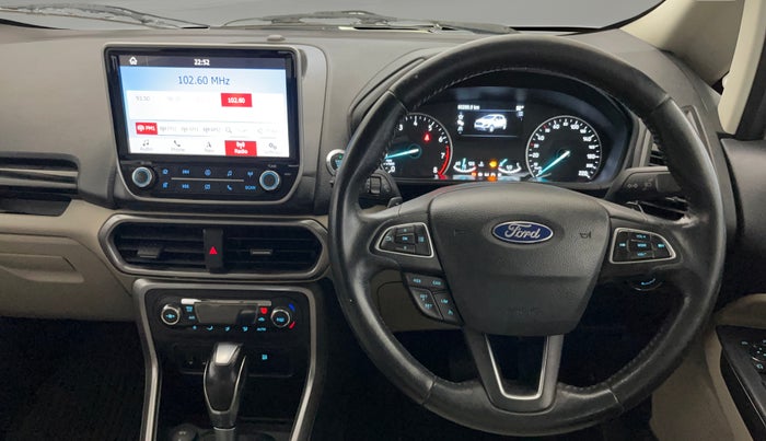 2019 Ford Ecosport TITANIUM + 1.5L PETROL AT, Petrol, Automatic, 60,369 km, Steering Wheel Close Up