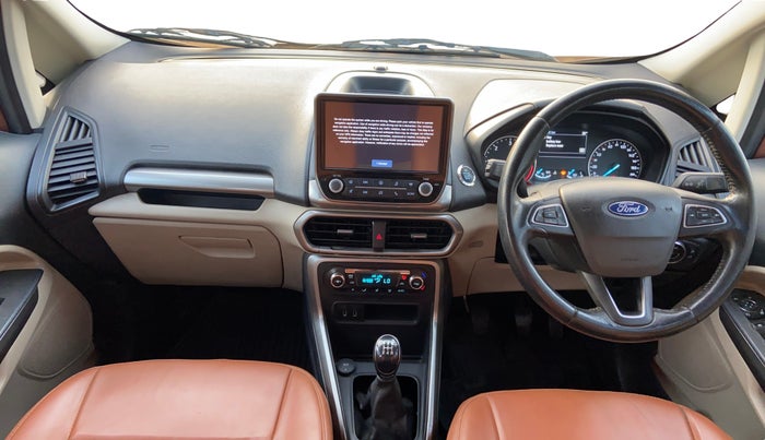 2020 Ford Ecosport TITANIUM 1.5L DIESEL, Diesel, Manual, 1,00,290 km, Dashboard