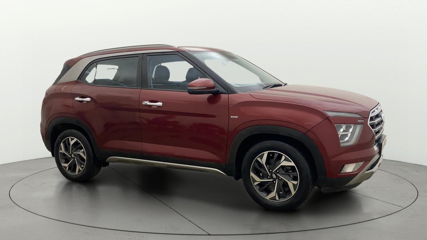 2022 Hyundai Creta SX (O) AT 1.5 DIESEL, Diesel, Automatic, 1,07,294 km, Right Front Diagonal