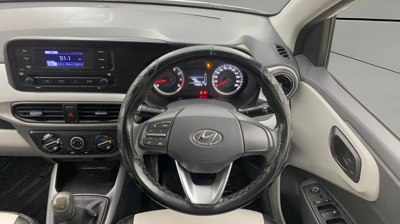 2021 Hyundai GRAND I10 NIOS MAGNA 1.2 KAPPA VTVT, Petrol, Manual, 44,584 km, Steering Wheel Close Up