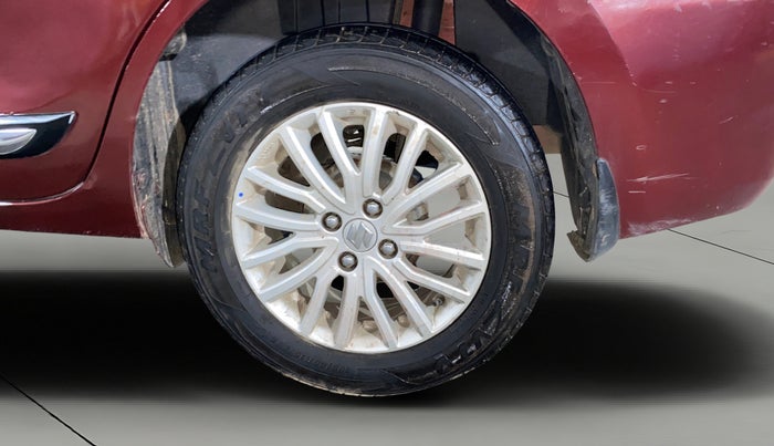 2017 Maruti Dzire ZXI, Petrol, Manual, 1,07,601 km, Left Rear Wheel