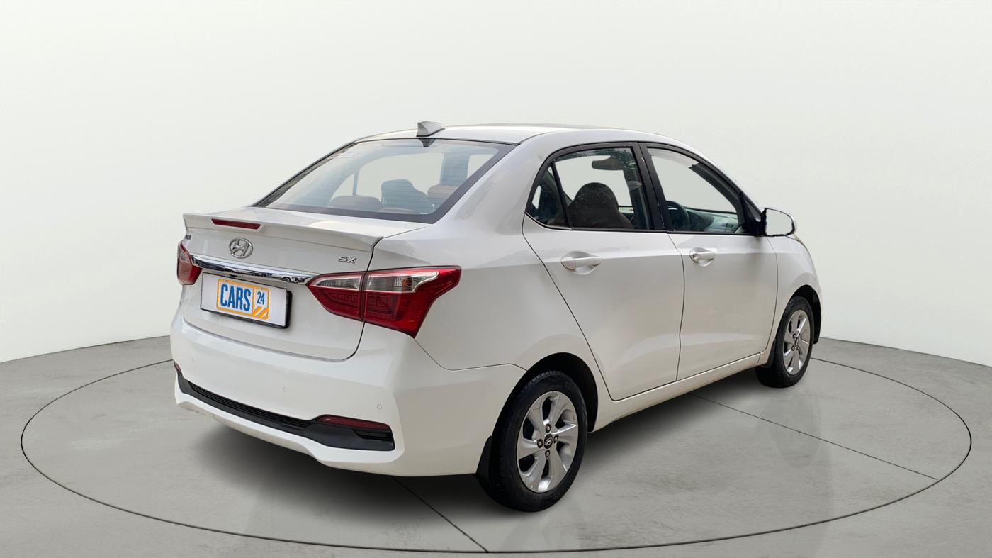2018 Hyundai Xcent SX 1.2, Petrol, Manual, 45,000 km, Right Back Diagonal