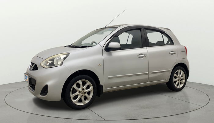 2013 Nissan Micra XV CVT, Petrol, Automatic, 1,07,997 km, Left Front Diagonal