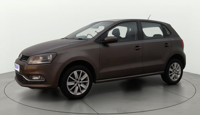 2017 Volkswagen Polo HIGHLINE1.2L, Petrol, Manual, 1,10,489 km, Left Front Diagonal