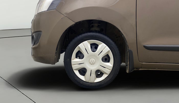 2017 Maruti Wagon R 1.0 VXI (O) AMT, Petrol, Automatic, 19,294 km, Left Front Wheel