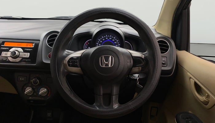 2015 Honda Amaze 1.5L I-DTEC S, Diesel, Manual, 92,091 km, Steering Wheel Close Up