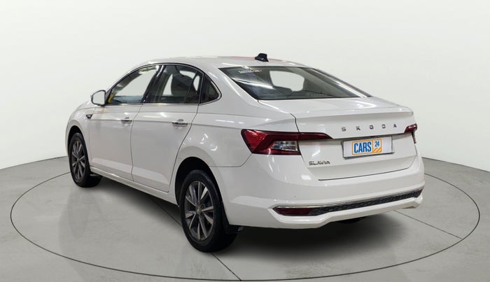 2022 Skoda SLAVIA STYLE 1.0L TSI AT, Petrol, Automatic, 33,393 km, Left Back Diagonal