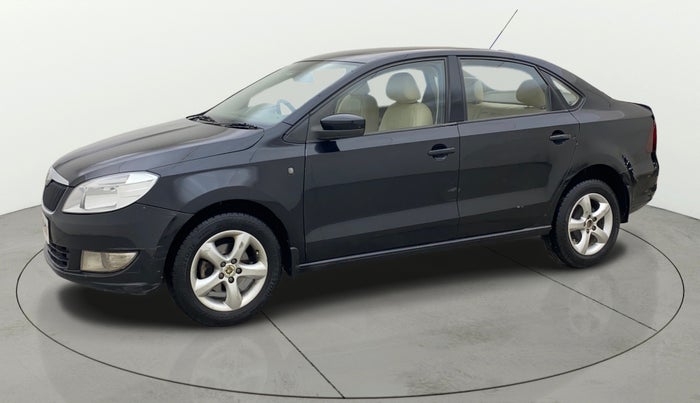 2012 Skoda Rapid ELEGANCE 1.6 MPI MT, Petrol, Manual, 1,04,264 km, Left Front Diagonal