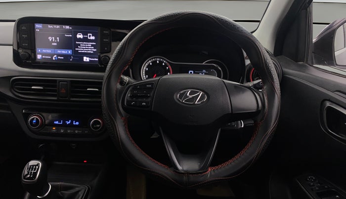 2022 Hyundai GRAND I10 NIOS SPORTZ 1.0 TURBO GDI, Petrol, Manual, 32,832 km, Steering Wheel Close Up